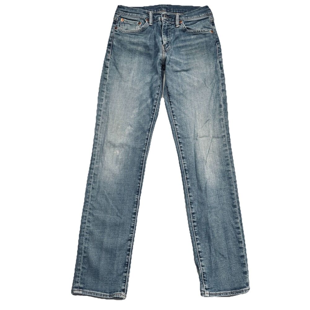 Levis 511 Slim Fit Tapered Jeans Mens 29x32 Measures 28x31 Blue Stretch Denim